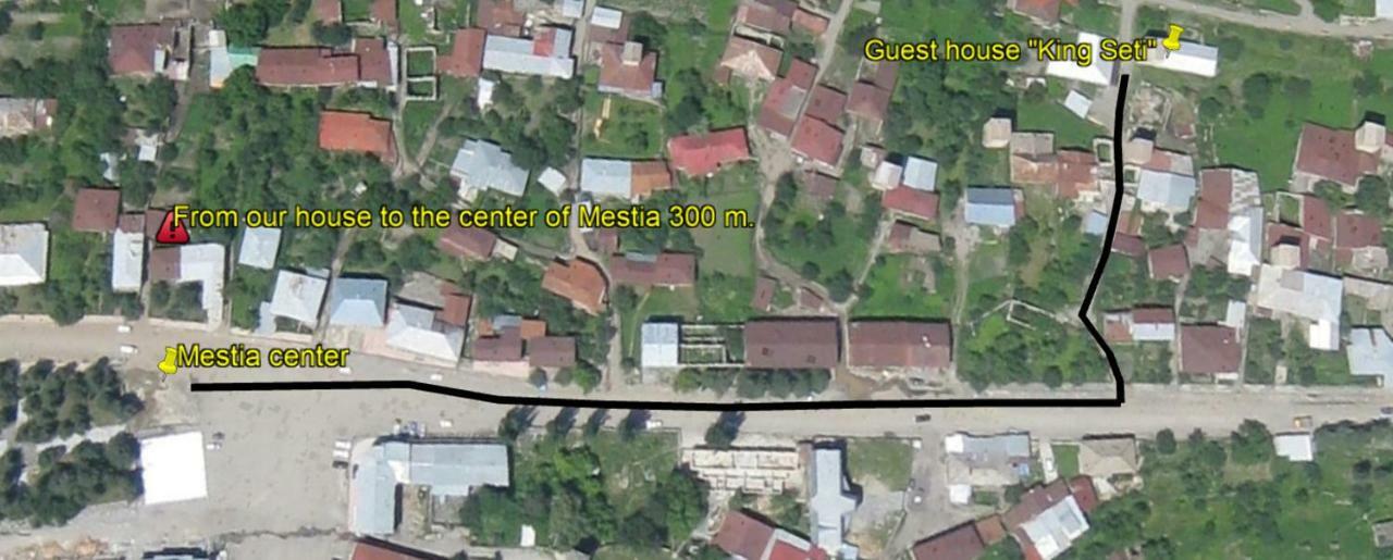 Guesthaus King Seti Hotel Mestia Exterior foto